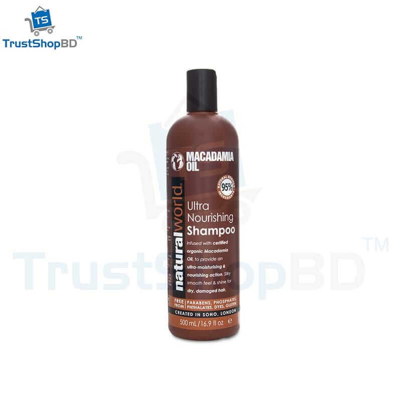 World Macadamia Oil Ultra Shampoo-500ml-UK