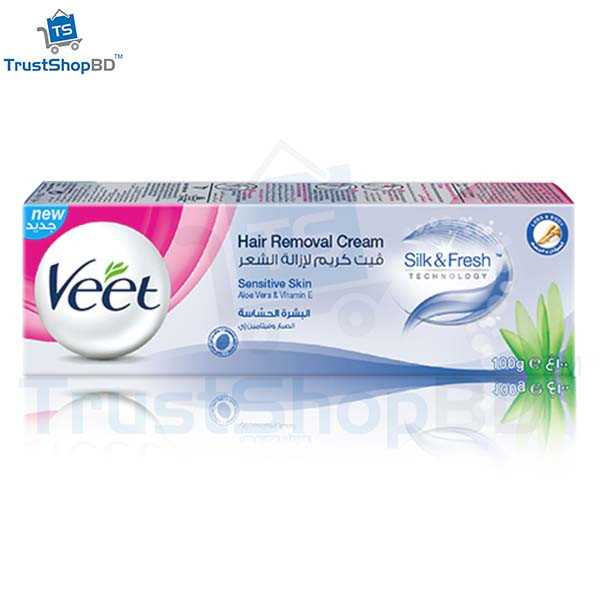 Veet Hair Removal Cream for Sensitive Skin-100ml-France