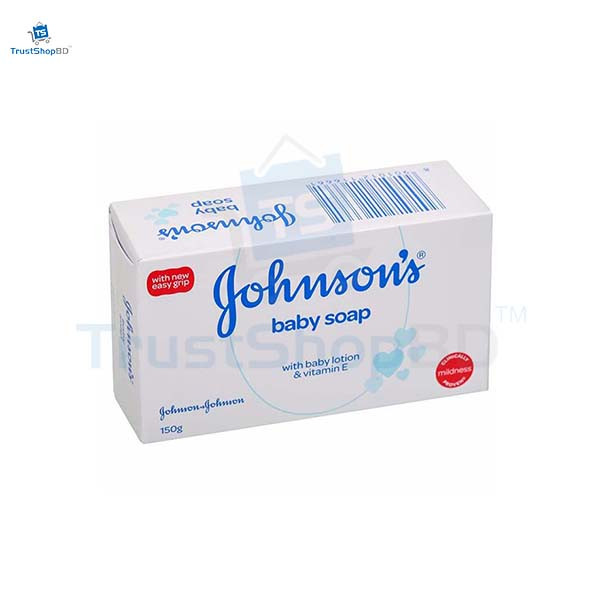 JOHNSON'S Baby Soap with baby lotion and vitamin E - 150gms